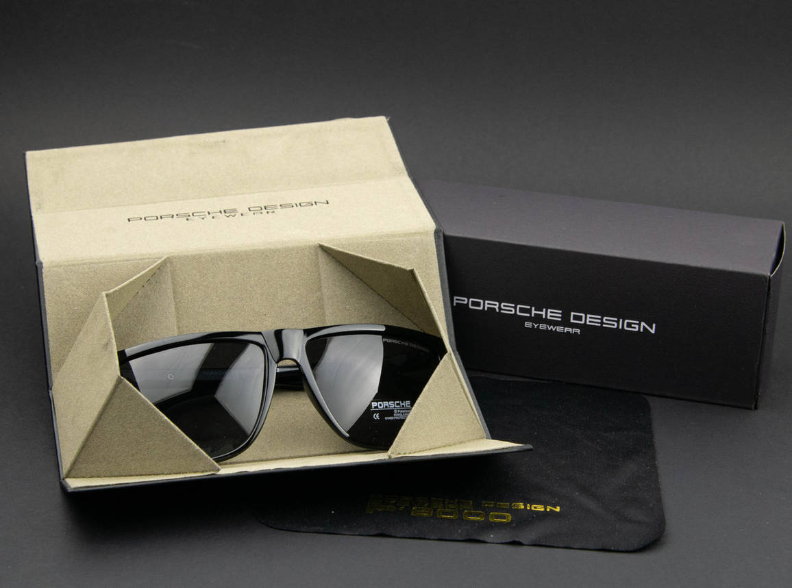Окуляри чоловічі сонцезахисні Porsche Design поляризаційні (арт. P901) глянцеві, фото 1