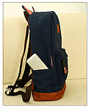 Рюкзак жіночий міський Вушка (синій), фото 4