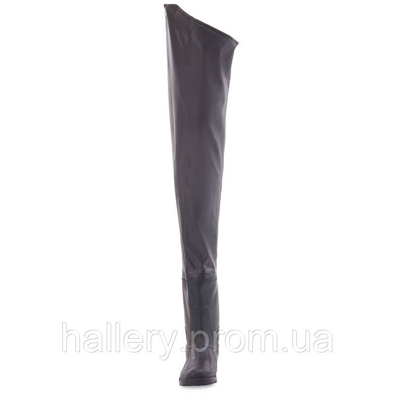 Высокие рыбацкие сапоги-заброды Zelart TY-9863 размер 39 цвет черный hr - фото 5 - id-p2180912343
