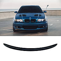 BMW E46 губа CSL стилю на М тех 2 бампер ABS пластик БМВ Е46 накладка на передній М бампер