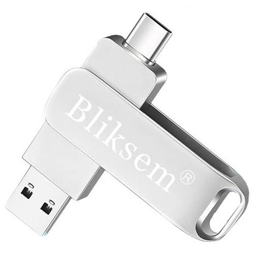 Флешка для компьютера и телефона Bliksem 64 Гб 3 в 1 USB Type-C Micro ...