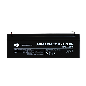 Акумулятор AGM LPM 12V - 2.3 Ah