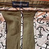 Шорти чоловічі тонкі великі бавовна стрейч 46 хакі, фото 6