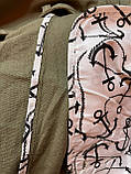 Шорти чоловічі тонкі великі бавовна стрейч 46 хакі, фото 8