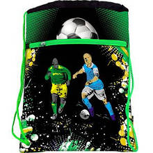 Мішок для взуття зі змійкою JO-15231 "Футбол" 42x32,5 див.