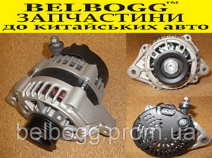 Генератор 90А (ампер) Geely LC Cross GX2, Джили ЛС Панда, Джилі ГХ2