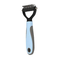 Даотаопети 097717 Катунорез з широким зубом для котів і собак синій