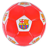 Футбольный мяч Bambi FB19030 R размер 3, ПВХ, диаметр 17,8 см, Красный (FB190301 Red-RT)