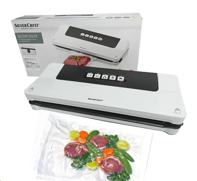Вакууматор - вакуумний пакувальник, Німеччина Silver Crest SV 125 C3 Black (Sous-Vide)