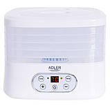 Сушарка для грибів, трав та продуктів - дегідратор Adler AD 6658, фото 4