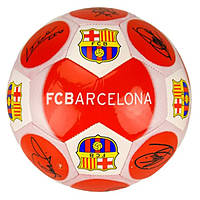 Футбольный мяч Bambi FB20126 R размер 5, полиуретан, диаметр 21 см, Красный (FB20126 Red-RT)