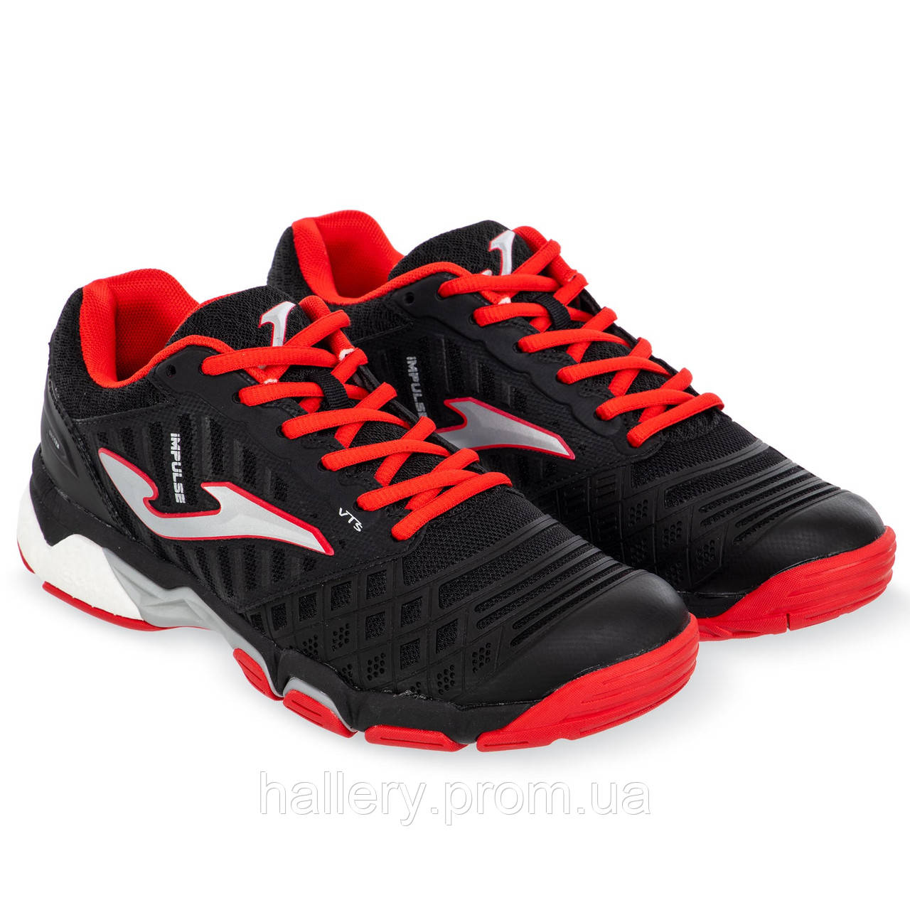 Кроссовки волейбольные Joma V.IMPULSE VIMPUS2301 размер 44-eur/43-ukr цвет черный-красный hr - фото 4 - id-p2180933856