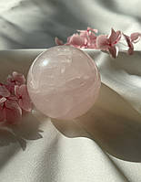 Шар из натурального Розового кварца диаметром 38-42 мм, вес 80-90 г