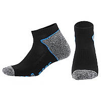 Носки спортивные укороченные STAR TO102 цвет черный-серый hr