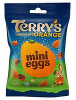 Шоколадные яйца Terry's mini eggs chocolate orange 80г