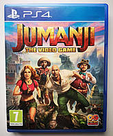 Jumanji The Video Game, Б/У, русские субтитры - диск для PlayStation 4