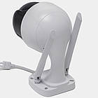 Вулична камера відеоспостереження 4mp, Cаmera Cad N3 / Поворотна камера спостереження / Вайфай камера, фото 5