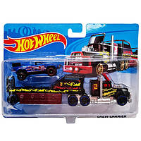 Трейлер Hot Wheel Bambi T-H708-1 с машинкой, 20 см (T-H708-1 Blue-1-RT)