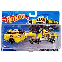 Трейлер Hot Wheel Bambi T-H708-1 Y с машинкой, 20 см (T-H708-1 Yellow-RT)