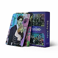 Ломо Карты Lomo Card China Stray Kids / SKZ Стрэй Кидс голографические СС C SK 05