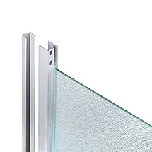 Душова кабіна Lidz Latwa SC 90x90.SAT.MID.FR скло Frost 4 мм без піддона, фото 5