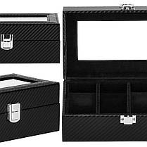 Скринька (органайзер) для зберігання годинників Springos 21 x 11 x 8.5 см HA1051, фото 6