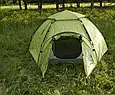 Намет туристичний напівавтоматичний 4-місний Norfin HAKE 4, фото 10