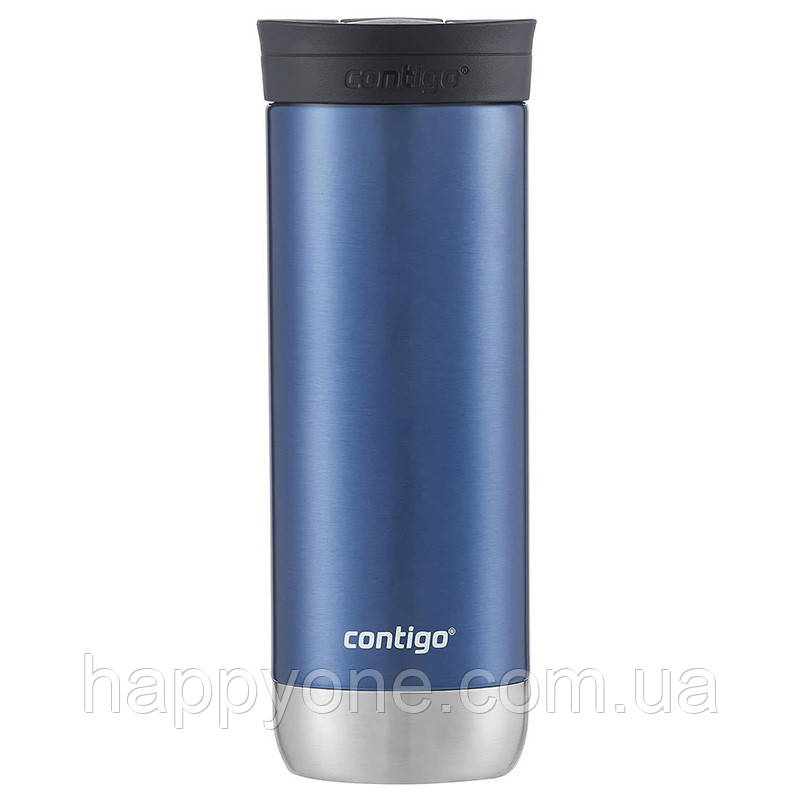 Термокружка Contigo Huron New Couture Snapseal Blue Corn (590 мл)