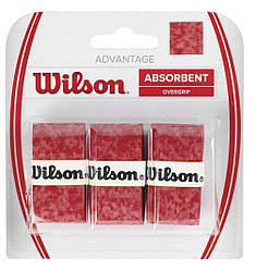 Намотка Wilson Advantage overgrip Red 3pack (WRZ4033)