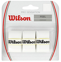 Обмотка Wilson pro overgrip sensation White 3pack (WRZ4010)