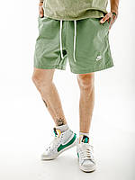 Мужские Шорты Nike M NK CLUB+ WVN FLOW SHORT WASH Зеленый L (7dDX0619-386 L)