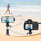 Подвійний бездротовий мікрофон (2 шт) 20 м, K9 / Акумуляторний мікрофон для телефону / Петличний мікрофон, фото 7