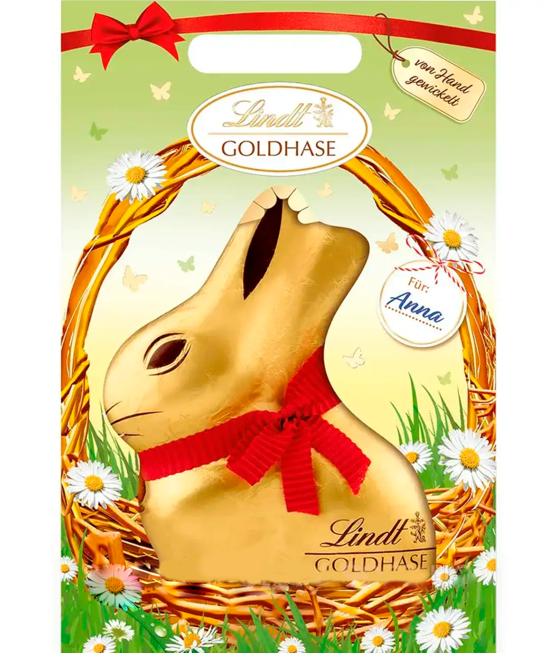 Великодній кролик Lindt Goldhase Milk Chocolate Easter Bunny XXL, 1кг