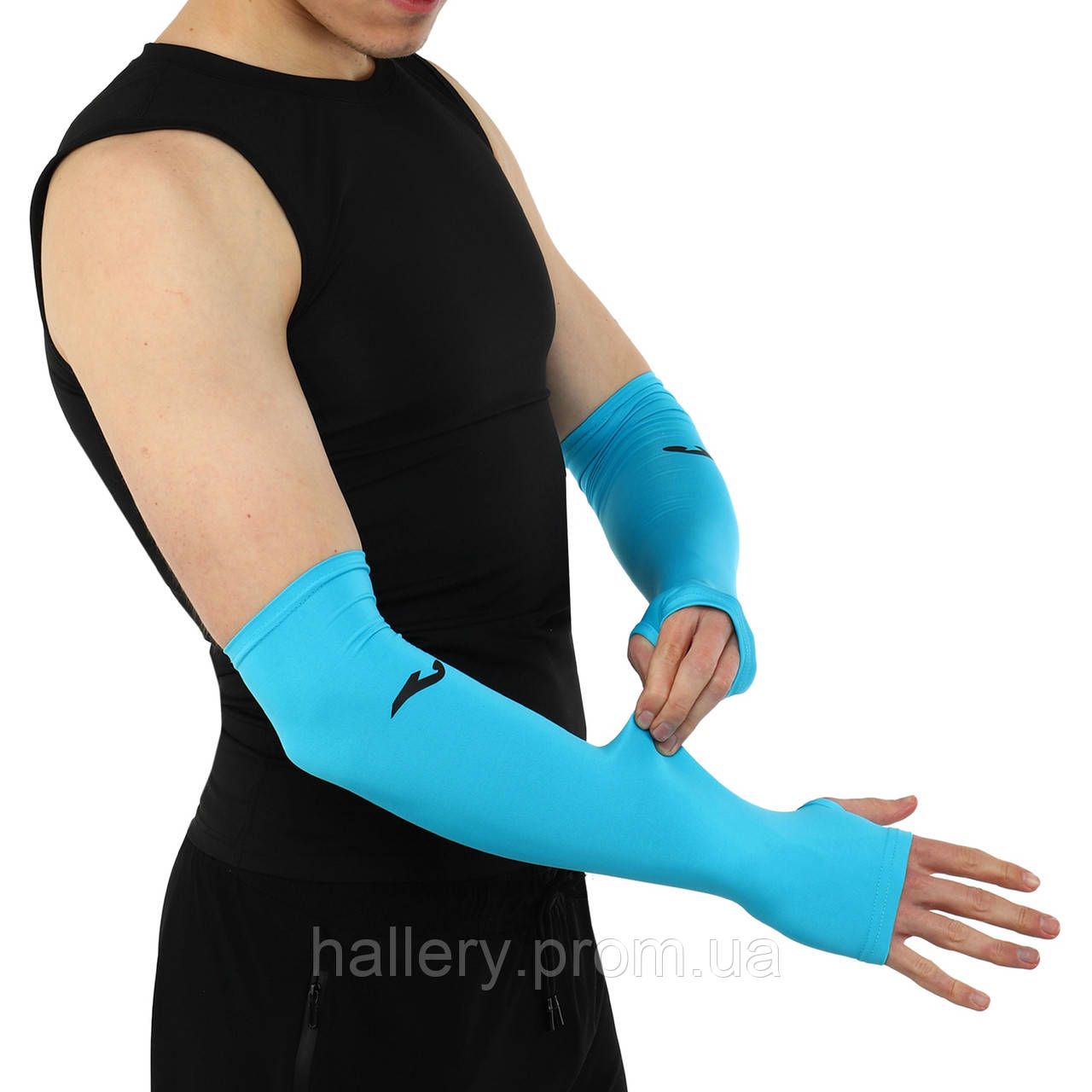 Нарукавник компрессионный рукав для спорта Joma ARM WARMER 400358-P02 размер S цвет белый hr - фото 3 - id-p2180981831