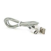 Кабель iKAKU KSC-723 GAOFEI smart charging cable for micro, Gray, длина 1м, 2.4A, BOX l