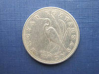 Монета 5 форинтов Венгрия 1993 фауна птица цапля