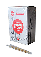 Зубочистки в індивідуальній прозорій упаковці 1000шт/уп
