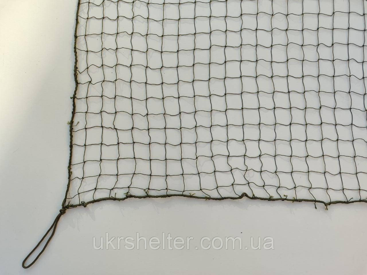 Готова основа для плетіння маскувальної сітки 3х5 м (хакі)