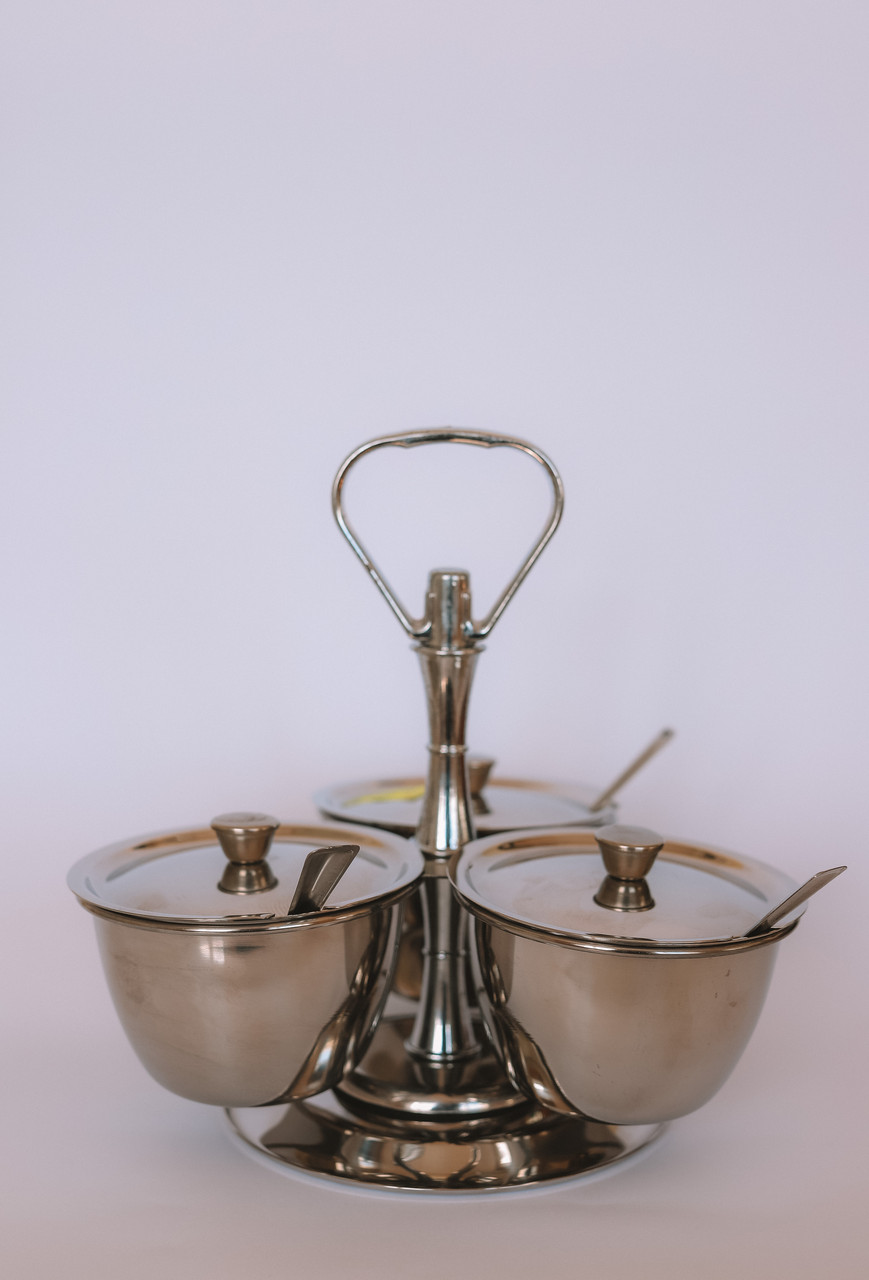 Соусники нерж. на підставці (3 соусника)