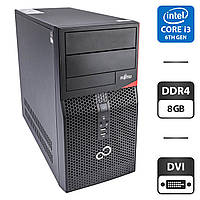 Комп ютер Fujitsu Esprimo P556 E85+ Tower / Intel Core i3-6100 (2 (4) ядра по 3.7 GHz) / 8 GB DDR4 / 500 GB