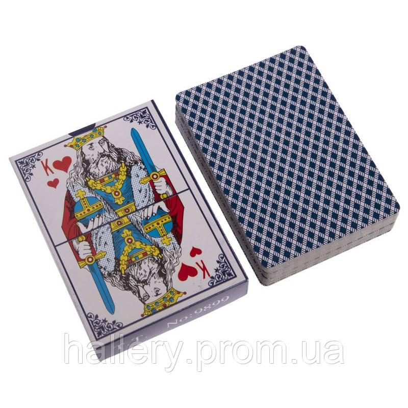 Карты игральные покерные ламинированые Zelart 9899 54 карты hr - фото 4 - id-p2181004187
