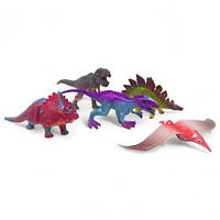 Набор резиновых фигурок "Динозавры", 5 фигурок Toys Shop