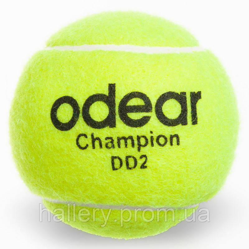 Мяч для большого тенниса ODEAR SILVER BT-1781 60шт салатовый hr - фото 3 - id-p2181013877