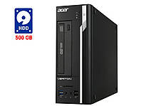 ПК Acer Veriton X2632G SFF / Intel Сore i3-4130 (2 (4) ядра по 3.4 GHz) / 8 GB DDR3 / 500 GB HDD / Intel HD