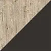 Велика двостулкова чотиридверна шафа для одягу, шафа з полицями штангою і ящиками в спальню Сканді С-104, фото 6