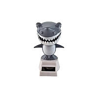 Іграшка на сонячній батареї "Весела Акула" сіра (Flip Flap) (10,5х6х6 см)