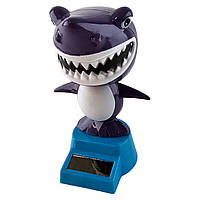 Іграшка на сонячній батареї "Весела Акула" фіолетова (Flip Flap) (10,5х6х6 см)