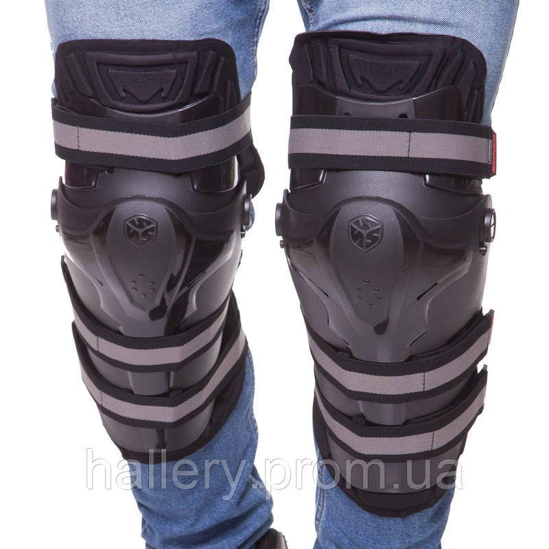 Защита колена и голени SCOYCO K19 2шт черный hr - фото 3 - id-p2181014821