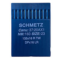 DPx16LR/135x16RTW №160 Schmetz иглы для пошива кожи на промышленные швейные машины