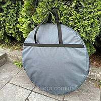 Чехол, сумка-чемодан для сковороды с подвесом для огня диаметром 500мм серая Код/Артикул 102